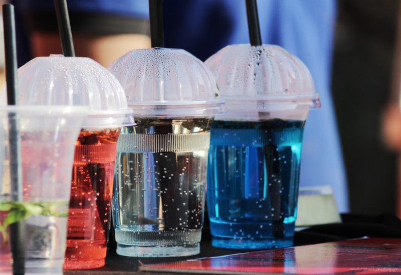 RECYCLING OLD DRINKWARE