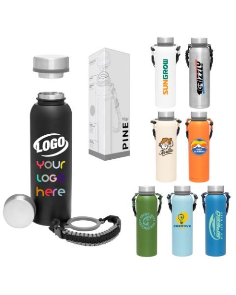 32 oz H2Go Pine Thermal Water Bottles