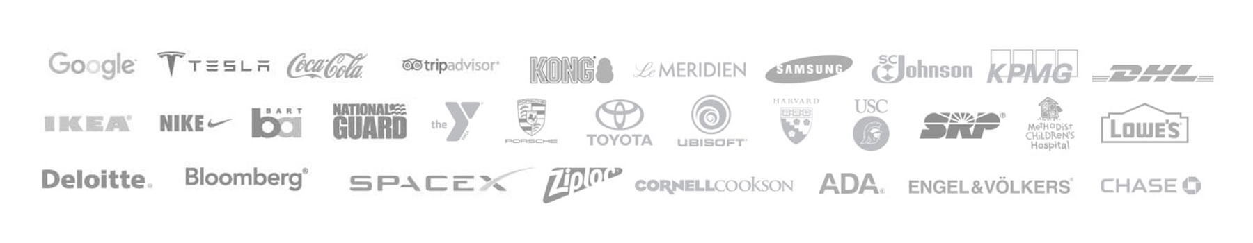 water bottles customer's logos